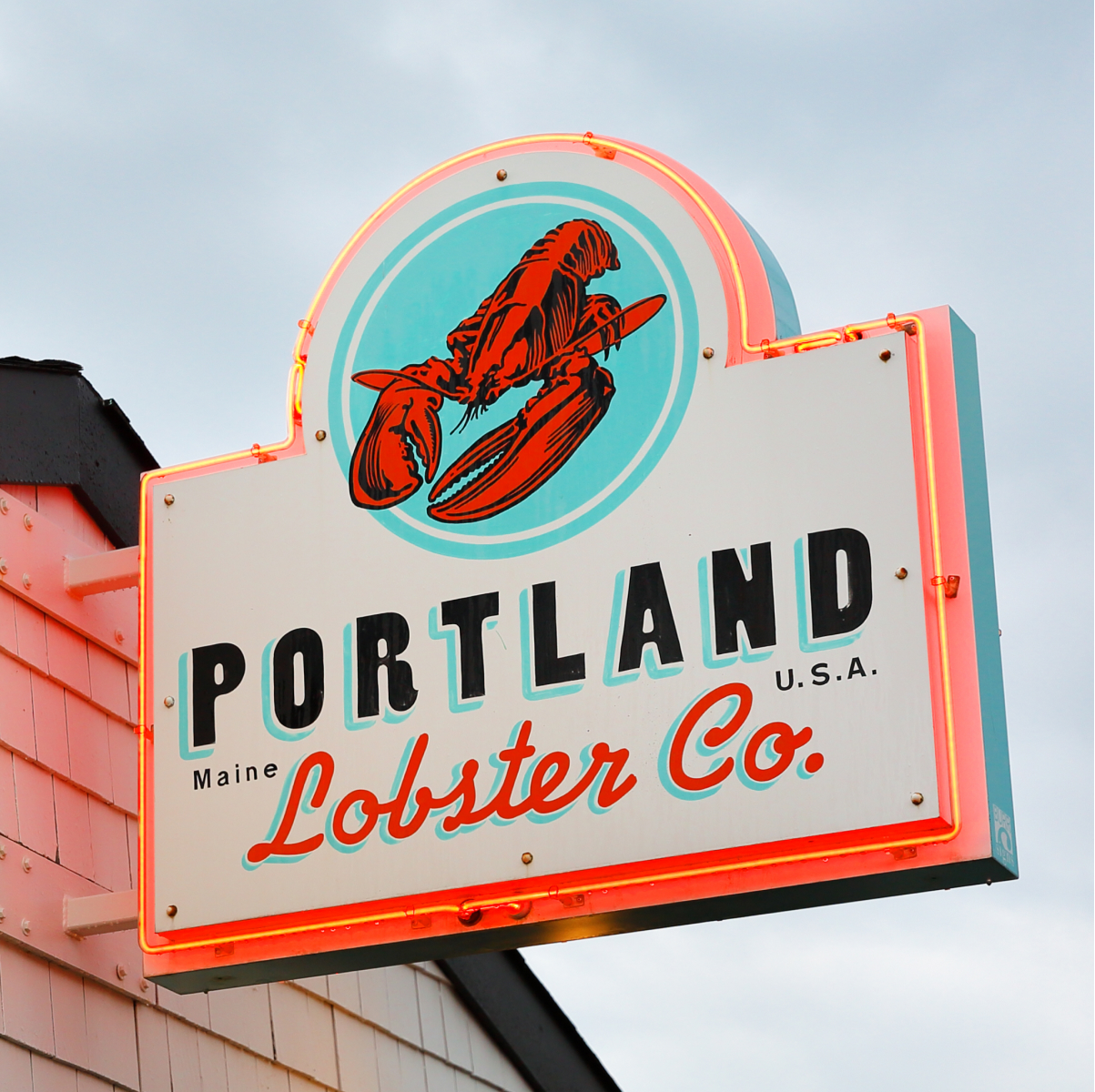 Portland Lobster Co Sign