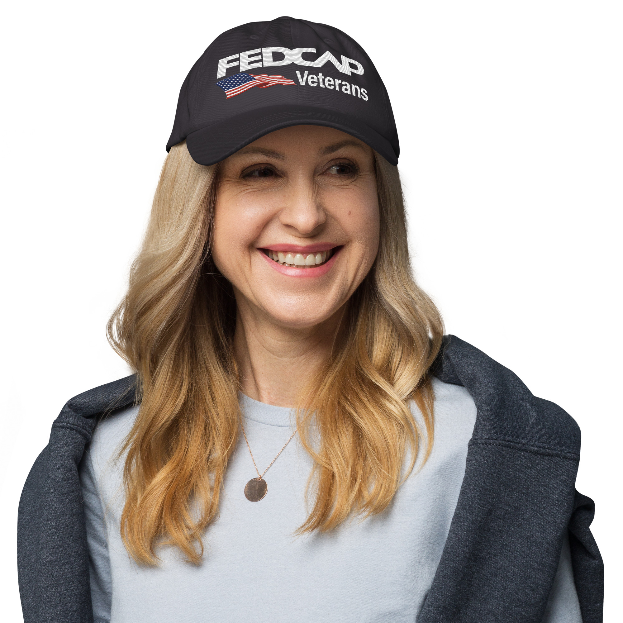 Fedcap Veterans Hat (Dark)